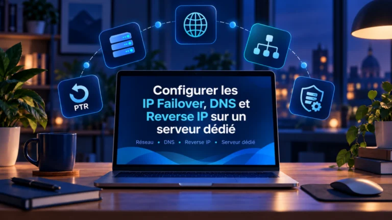 Configurer les IP Failover, DNS et Reverse IP sur un serveur dédié