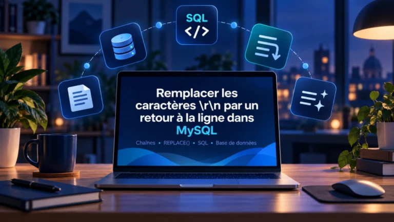 Remplacer les caractères \\r\\n par un retour à la ligne dans MySQL