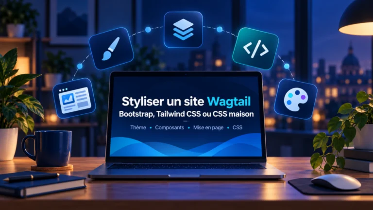Styliser un site Wagtail : Bootstrap, Tailwind CSS ou CSS maison